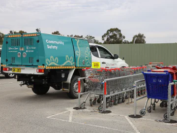 City of Swan trolley storage facility