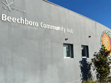 An external view of the Beechboro Community Hub