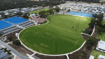 Dayton District Open Space playing fields