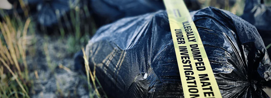 City of Swan staff collecting rubbish by a roadside on Clean Up Australia day